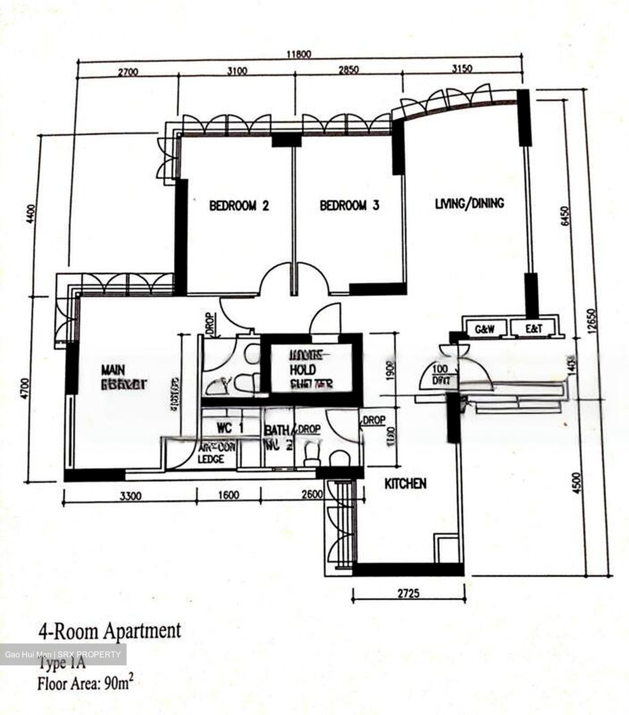 Blk 26D Membina Court (Bukit Merah), HDB 4 Rooms #477310201